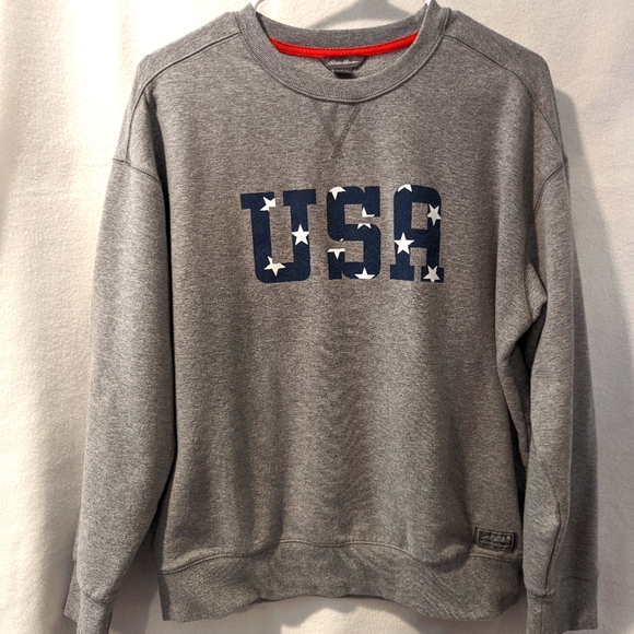 Eddie Bauer USA grey sweatshirt